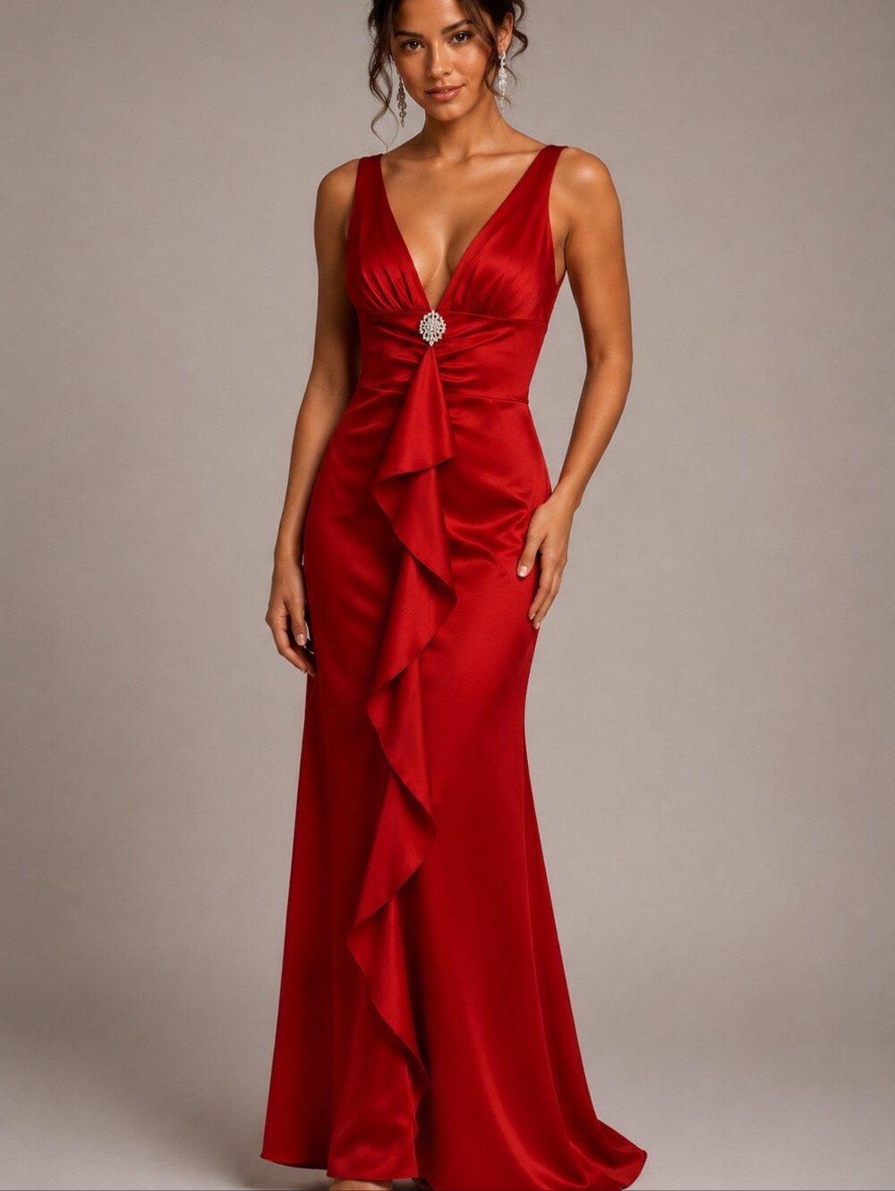 Stunning Red formal dress
